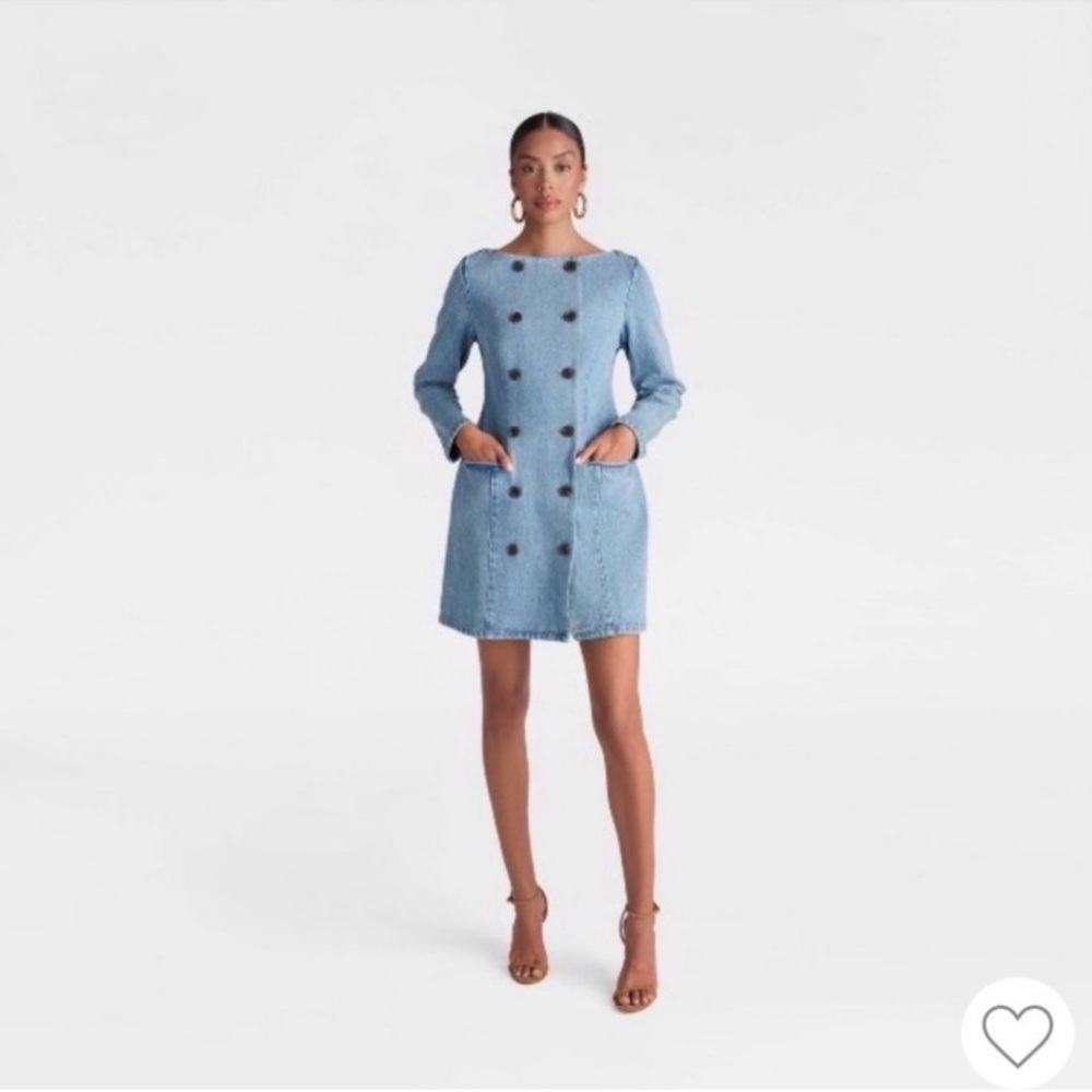 KBB by Kahlana The Tuxedo Vintage Mini Denim Dress